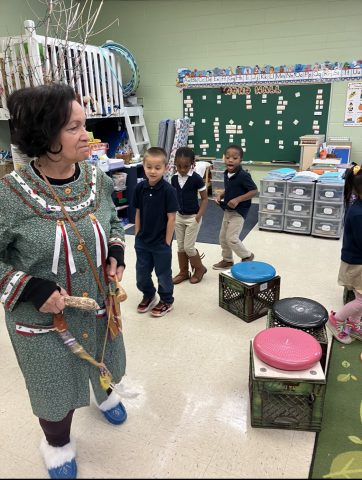 Special guest, Mary Windor, shares about her Native American culture.